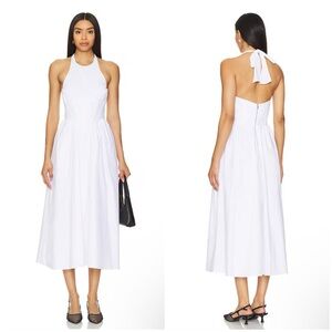 Bardot Kylen Midi Dress in Orchid White Size 4